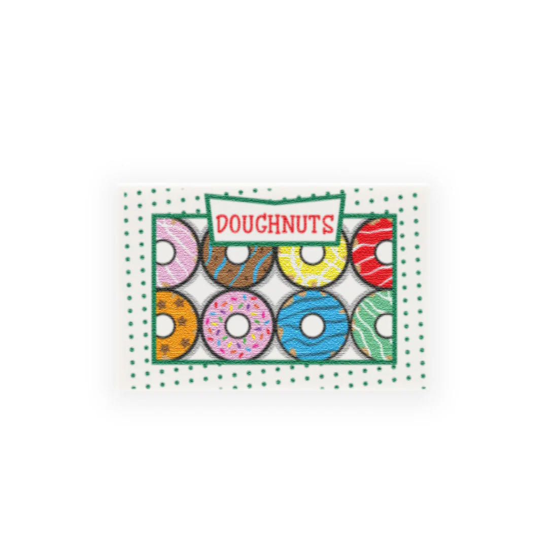 Pretend "Box of Doughnuts" - Custom Design Tile