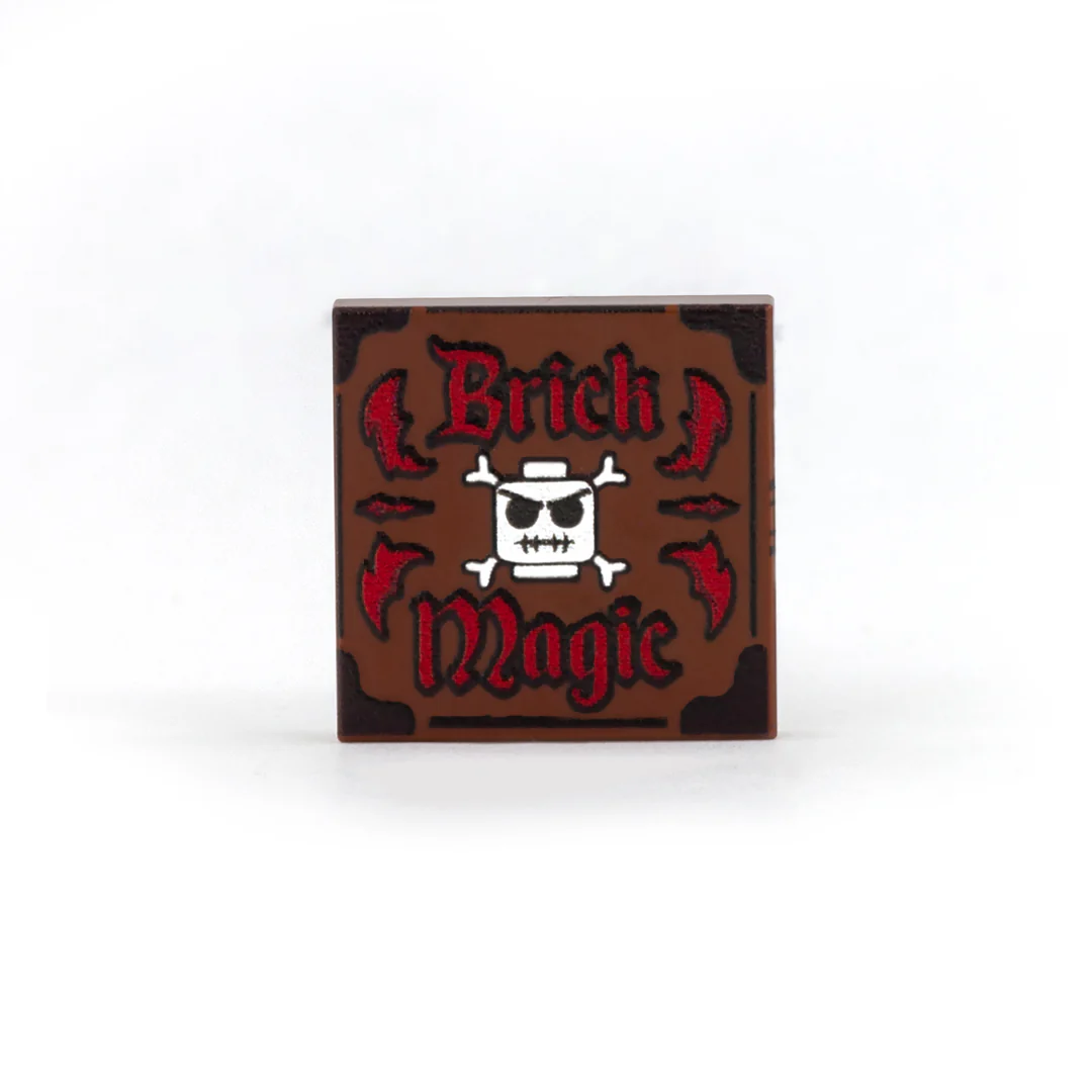 Brick Magic Spell Book - Custom Design Tile