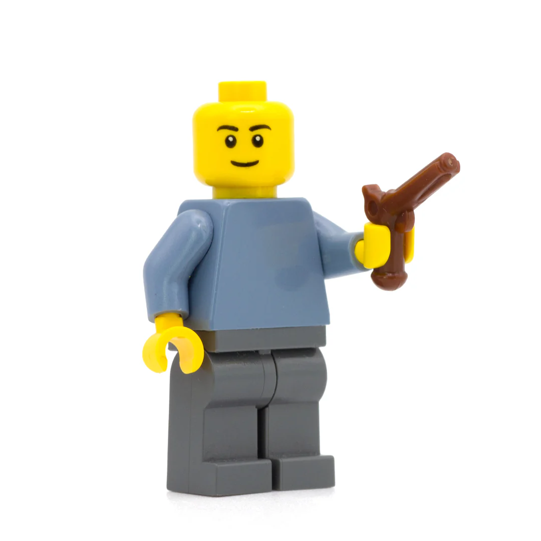 Brickforge Flint Lock Pistol - Minifigure Accessory - Image 2