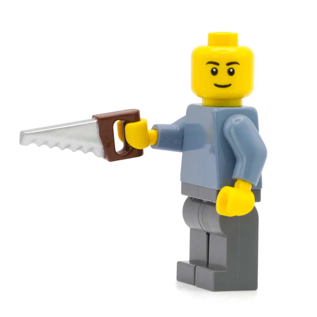 BrickForge Hand Saw - Minifigure Accessory - Image 2