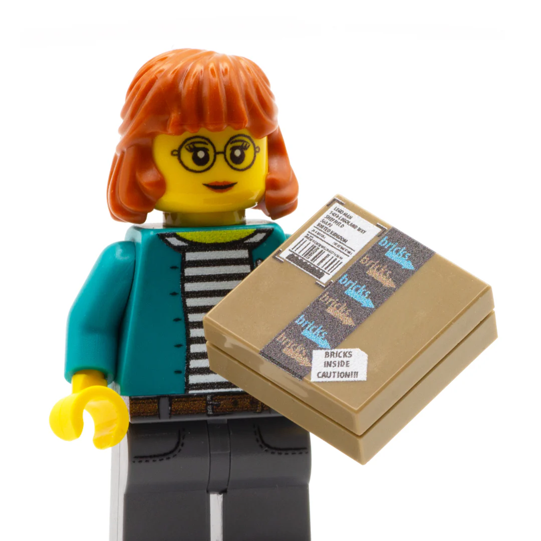 "Bricks Inside" Parcel - Custom Design Tile - Image 2