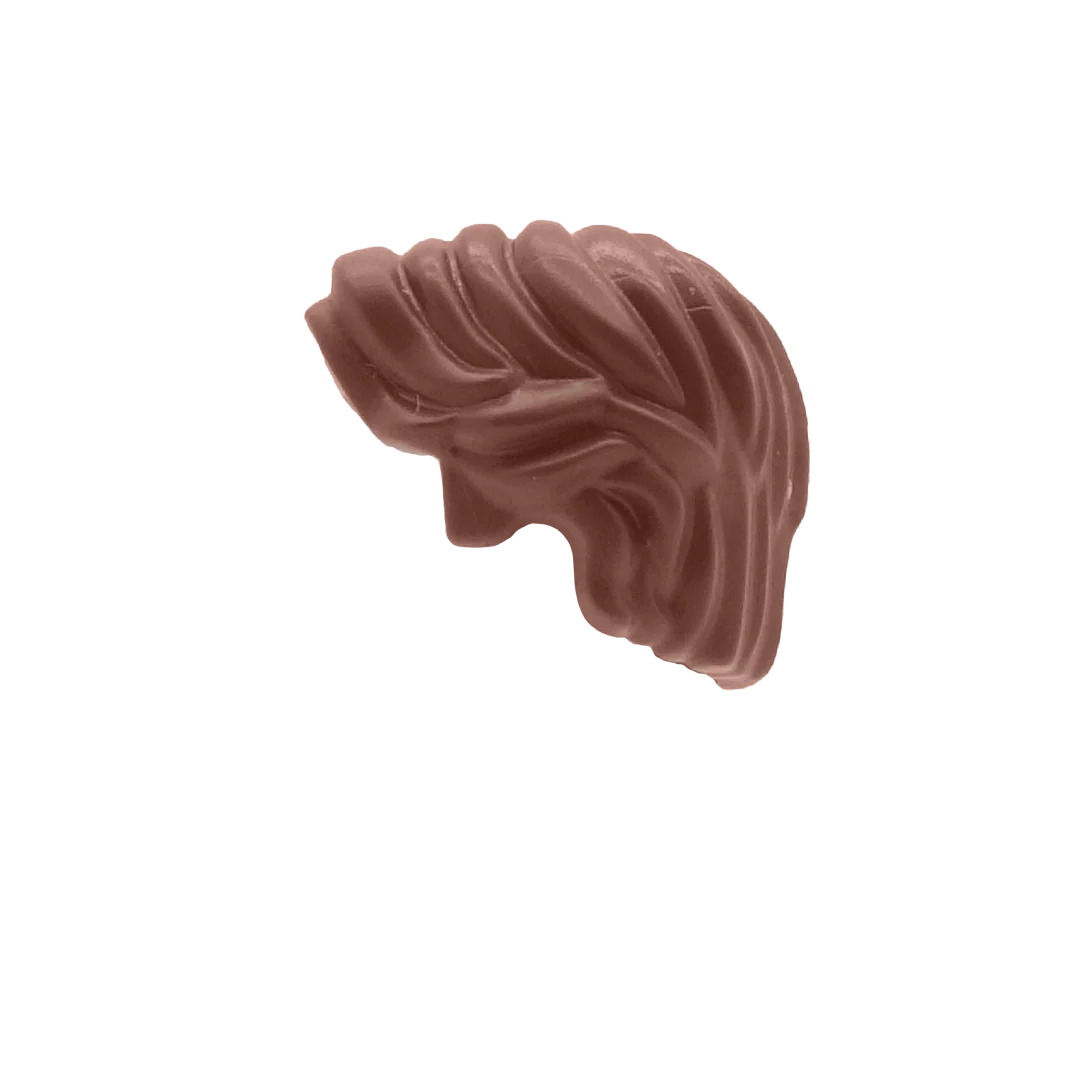 Brown ‘Curtains’ - LEGO Minifigure Hair - Image 3
