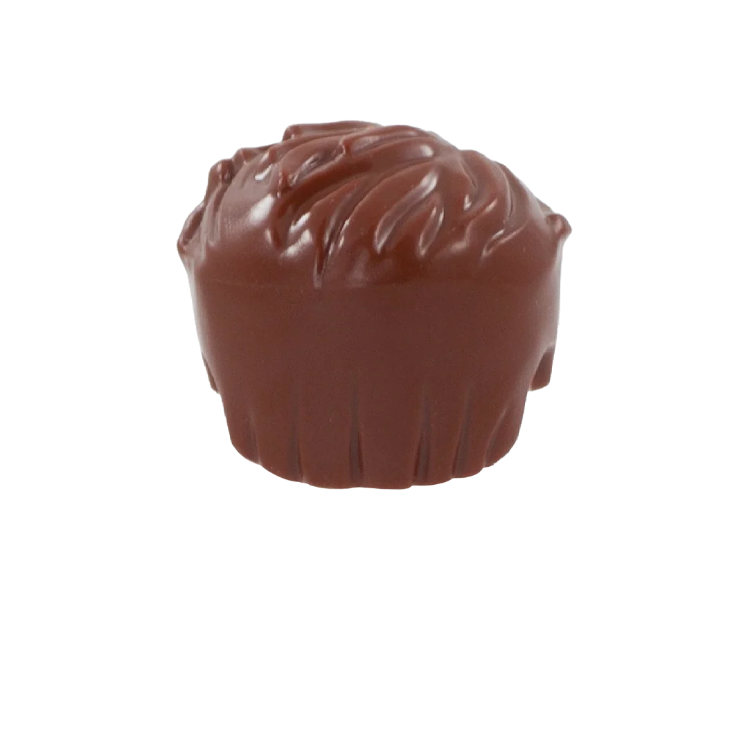 Brown Movie Star Hair - LEGO Minifigure Hair - Image 2