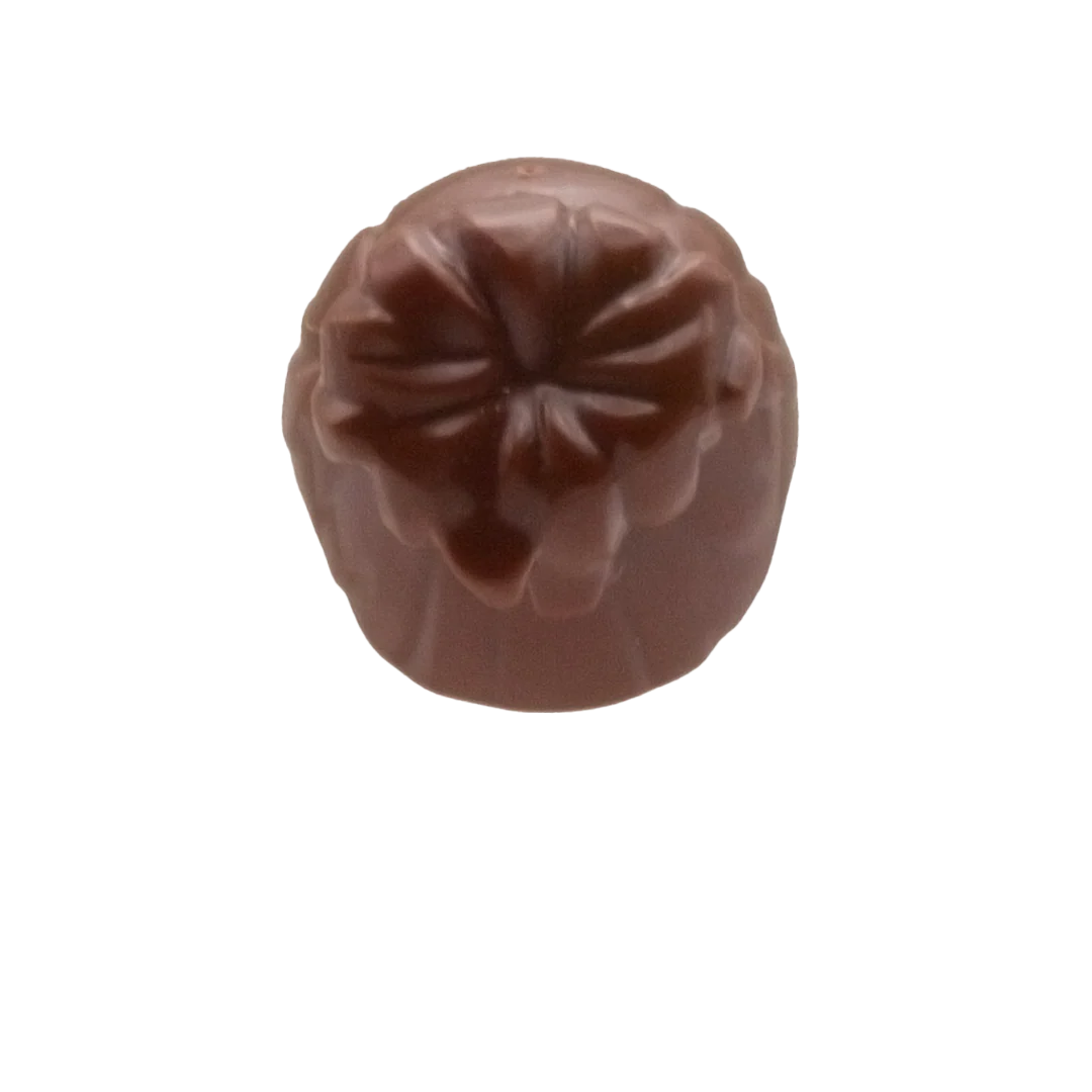 Brown Neat Scraped Back Large Bun - Minifigure Hair - Image 2
