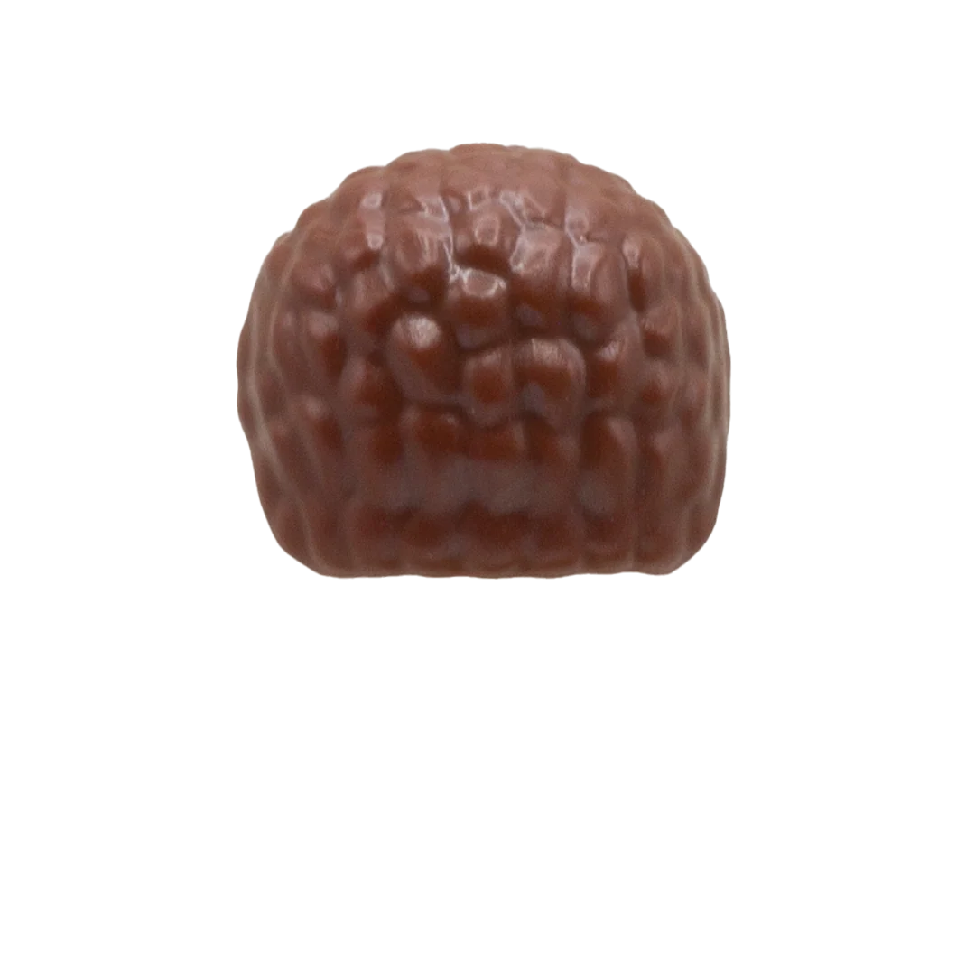 Brown Short Afro - LEGO Minifigure Hair - Image 3