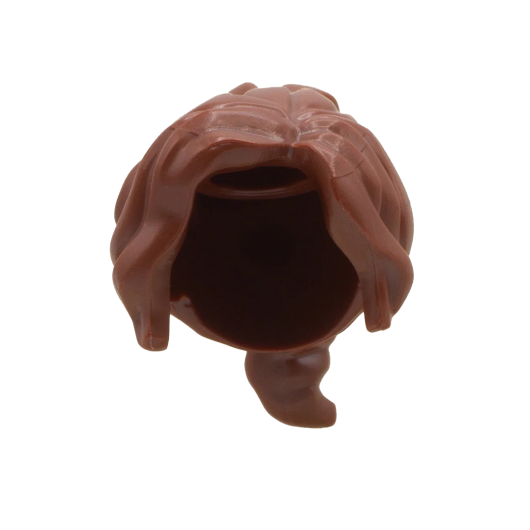 Brown Thick Ponytail - LEGO Minifigure Hair