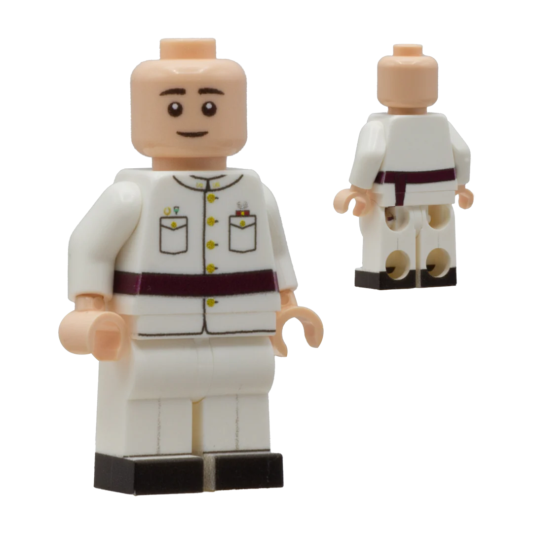 Cadet Figure White Outfit