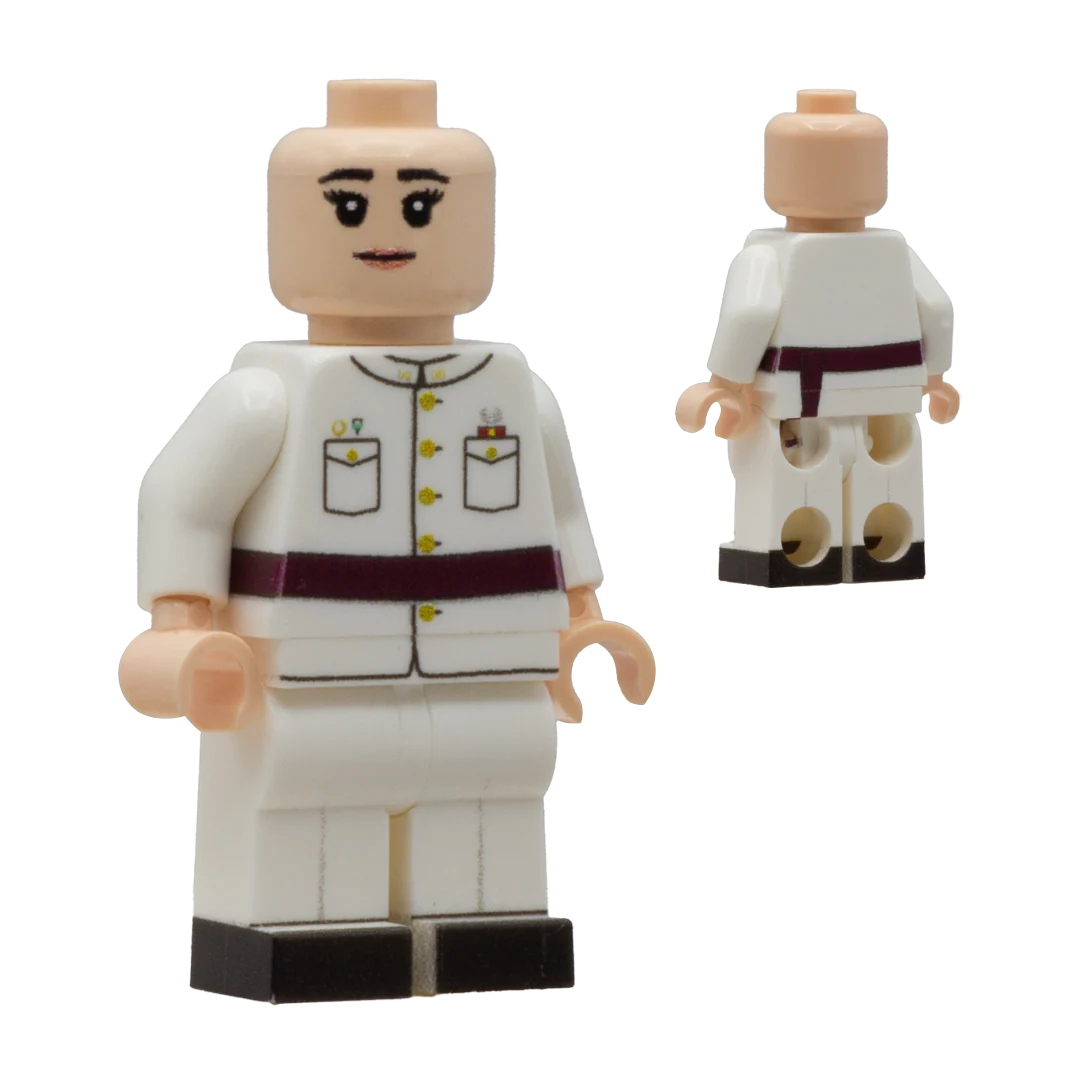 Cadet Figure White Outfit - Image 2