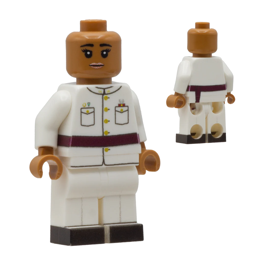 Cadet Figure White Outfit - Image 3
