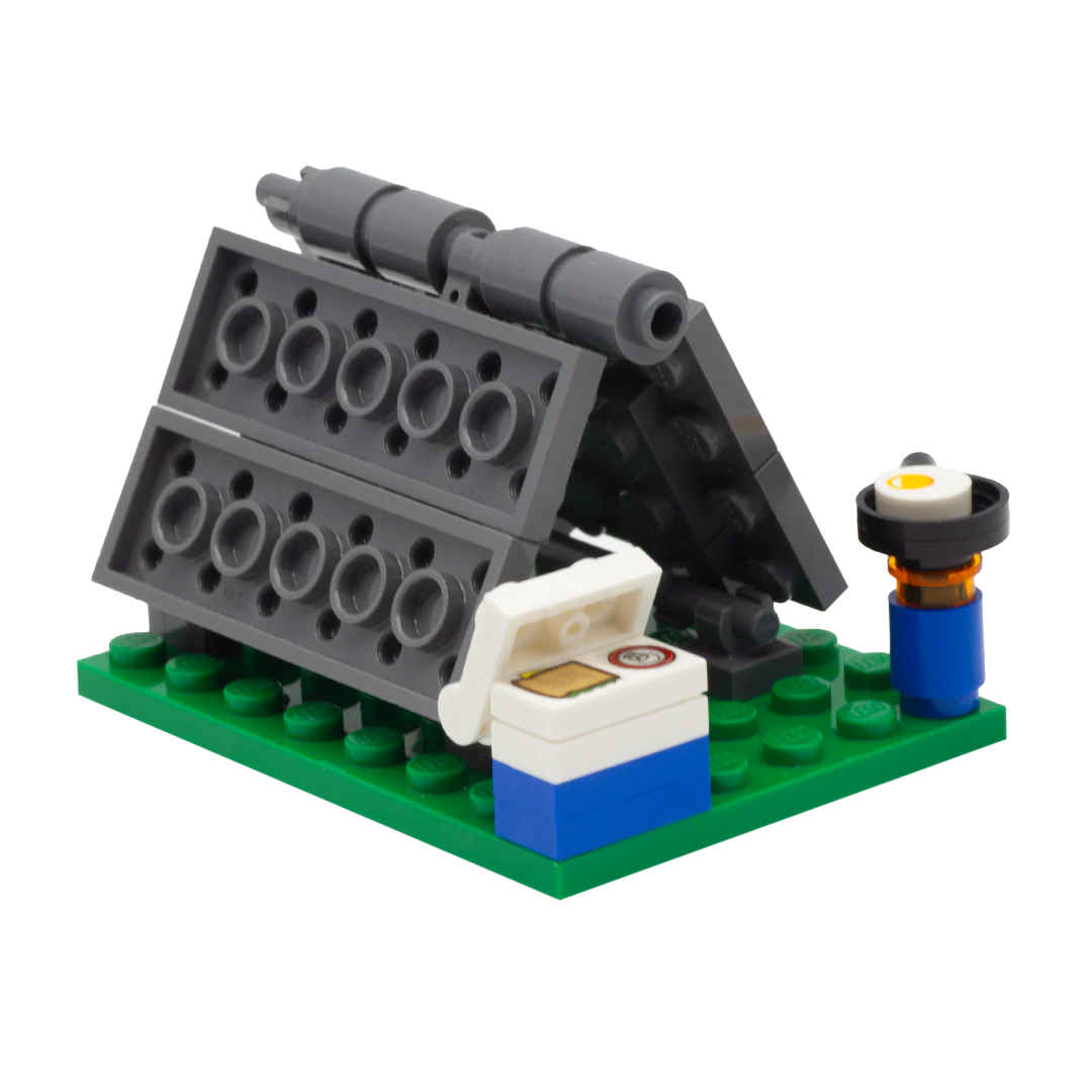 Camping Tent - Custom Minibuild Display