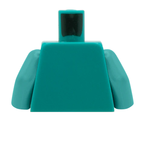 Cardigan over Striped Top - Custom Design Minifigure Torso - Image 66