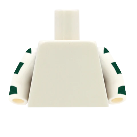 Casual Rugby Shirt - Custom Design Minifigure Torso - Image 2