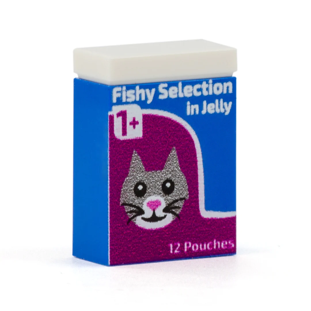 Pretend "Cat Food" - Custom Design Accessory (Plastic Toy)