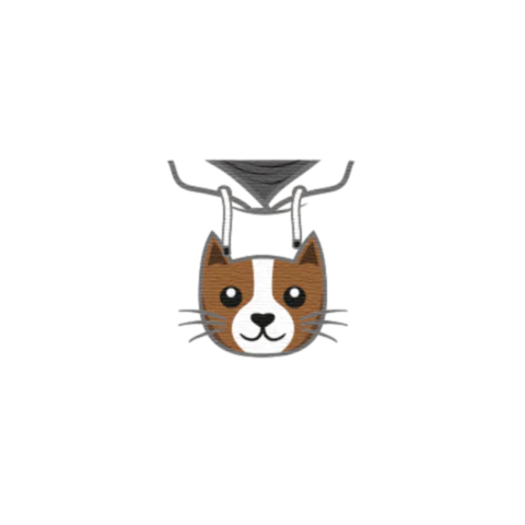 Cat Hoodie - Custom Printed Minifigure Torso - Image 32