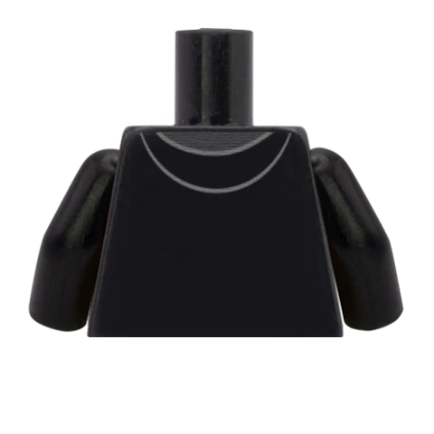 Panda Hoodie - Custom Printed Minifigure Torso - Image 33