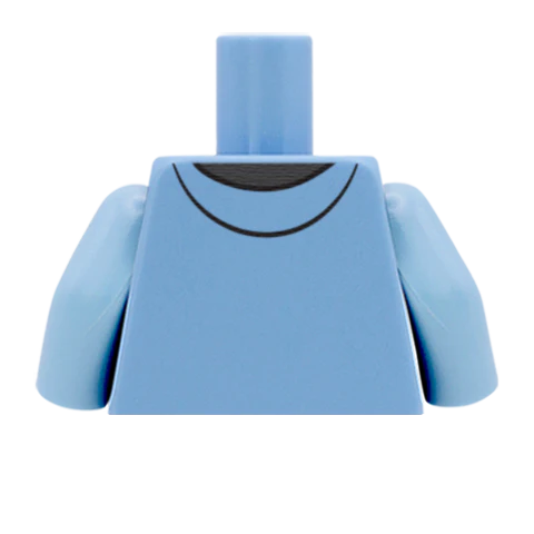 Panda Hoodie - Custom Printed Minifigure Torso - Image 36