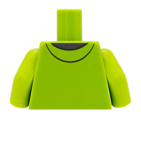 Panda Hoodie - Custom Printed Minifigure Torso - Image 50