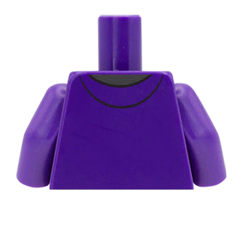 Panda Hoodie - Custom Printed Minifigure Torso - Image 55