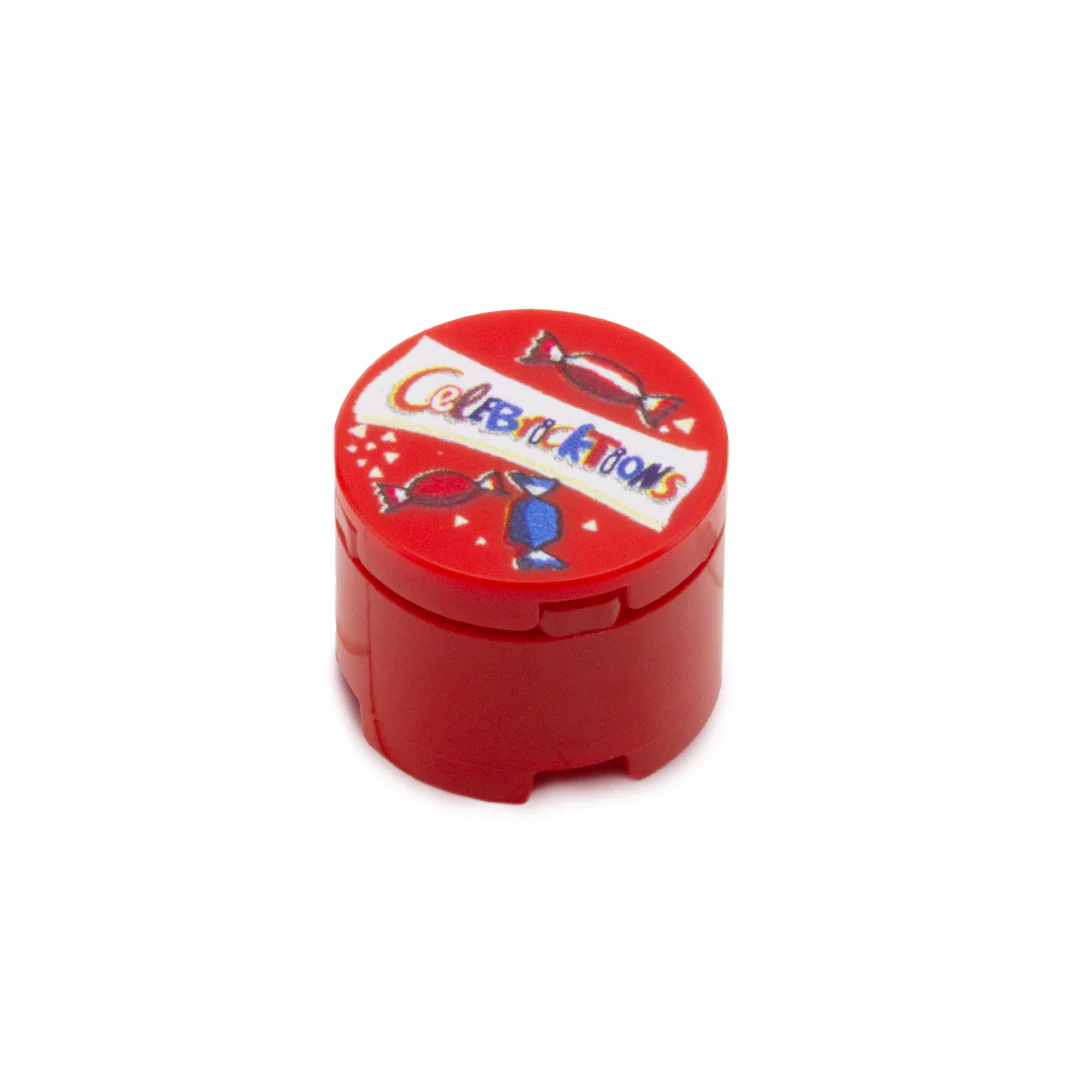 Pretend "Celebricktions tub" - Custom Design Minifigure Accessory (Plastic Toy)