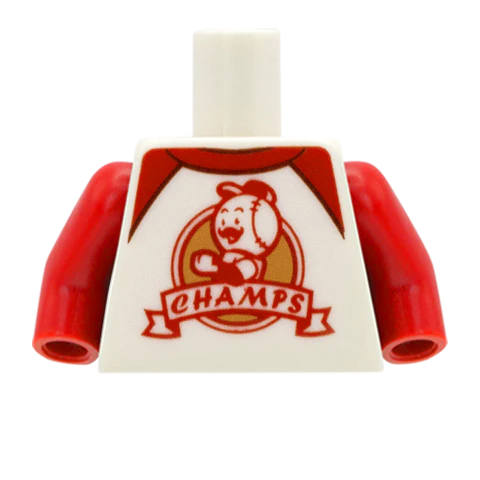 LEGO Champs Top - Lego Minifigure Torso