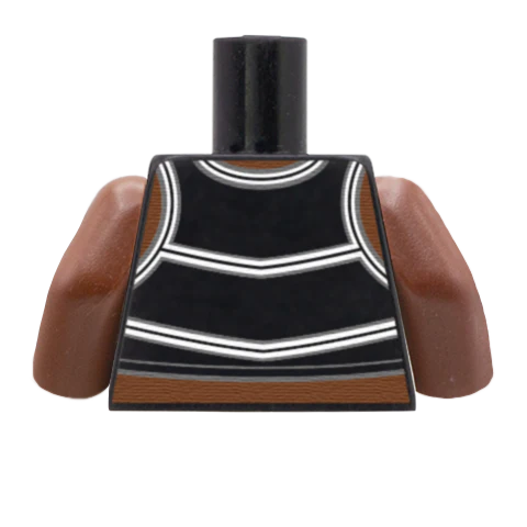 Cheerleader Torso - Custom Design Minifigure Torso - Image 22