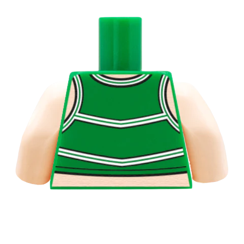 Cheerleader Torso - Custom Design Minifigure Torso - Image 29