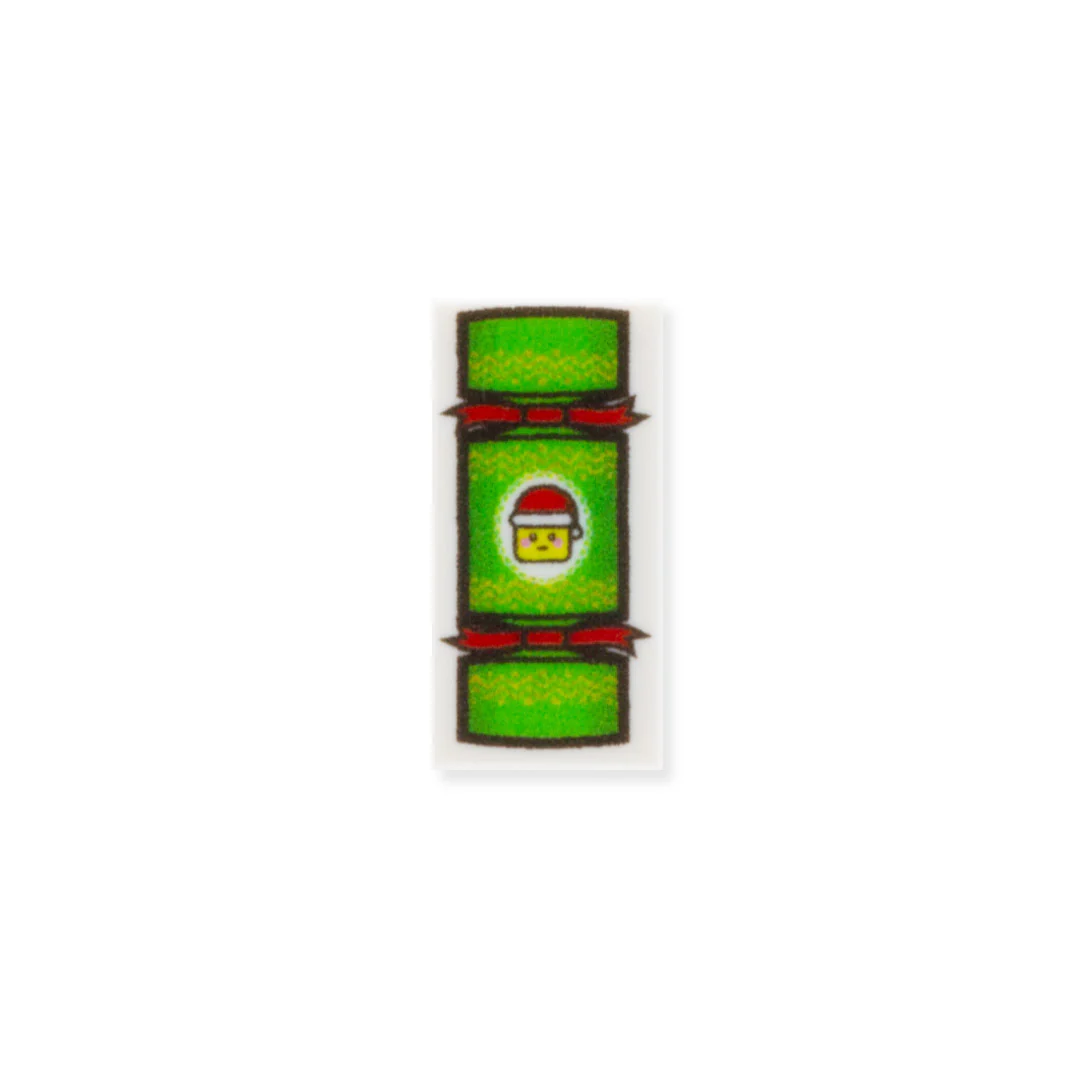 Christmas Cracker and Box - Custom Designed LEGO Tile Set - Image 3