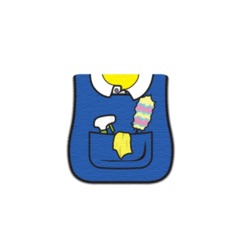 Cleaner Tabard - Lego Minifigure Torso - Image 3