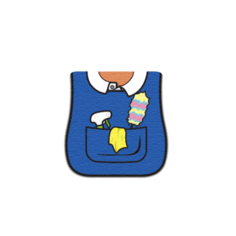 Cleaner Tabard - Lego Minifigure Torso - Image 5