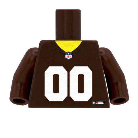 Cleveland Browns (AFC) - Custom Design Minifigure Torso