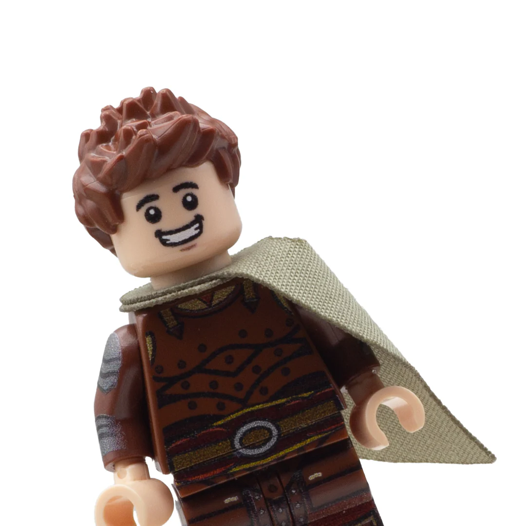 Cloth Khaki Poncho - Custom Cloth Minifigure Accessory - Image 2