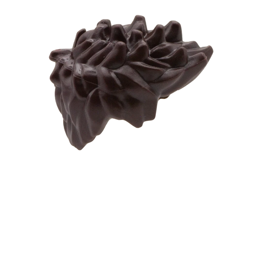 Dark Brown Spiky Hair - LEGO Minifigure Hair - Image 3