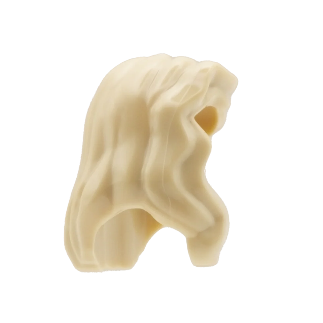 Blonde Wavy Hair - LEGO Minifigure Hair - Image 3