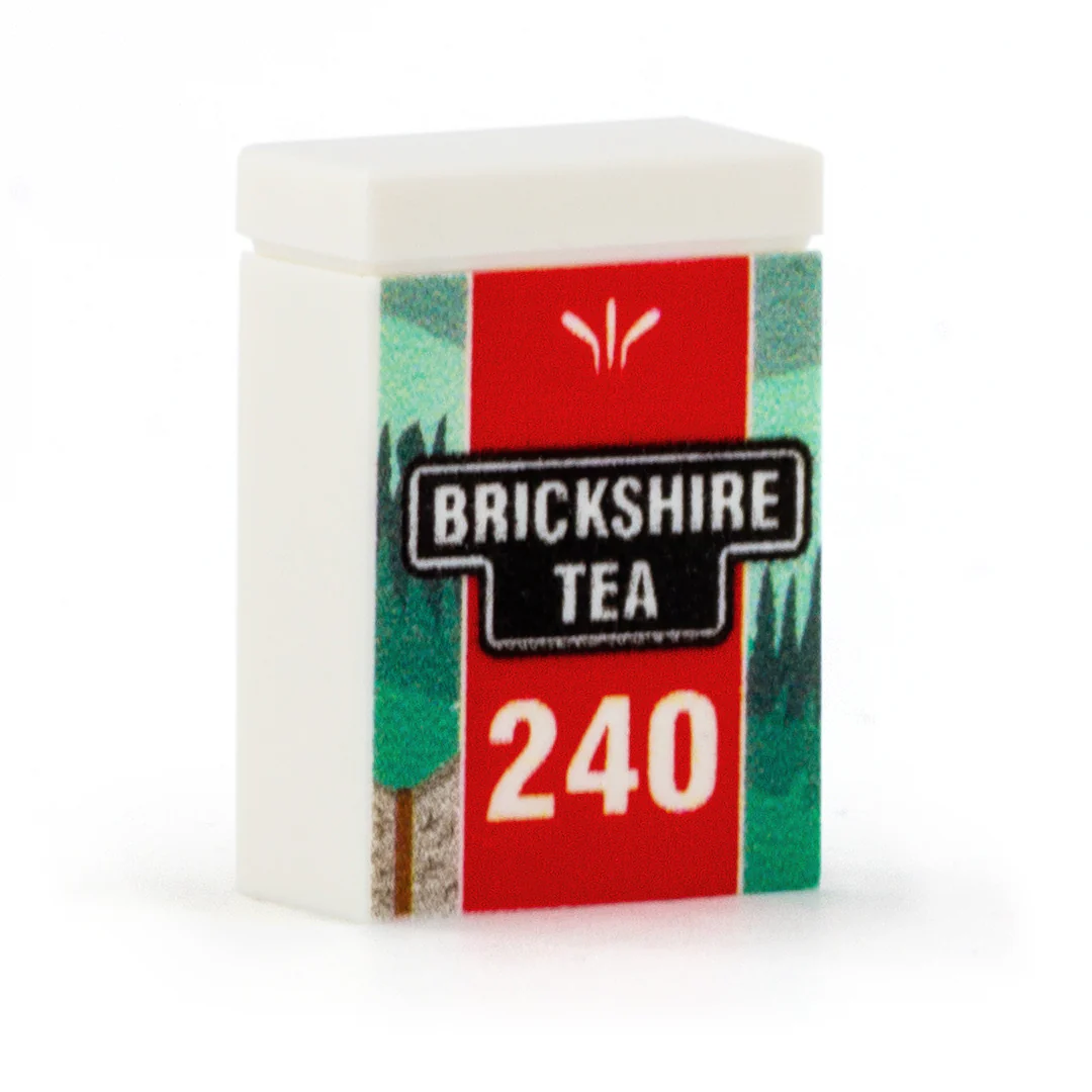 Pretend "Brickshire Tea" - Custom Design Accessory (Plastic Toy)
