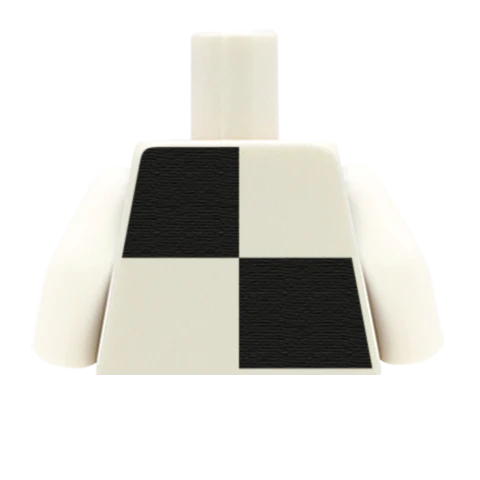Big Check Top - Custom Design Minifigure Torso - Image 2