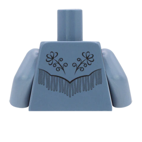 Country Tassel Shirt - Custom Design Minifigure Torso - Image 36