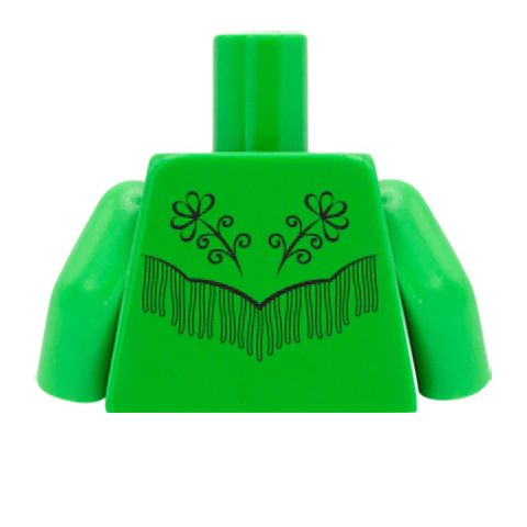 Country Tassel Shirt - Custom Design Minifigure Torso - Image 37