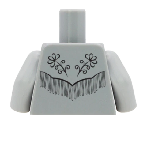 Country Tassel Shirt - Custom Design Minifigure Torso - Image 50
