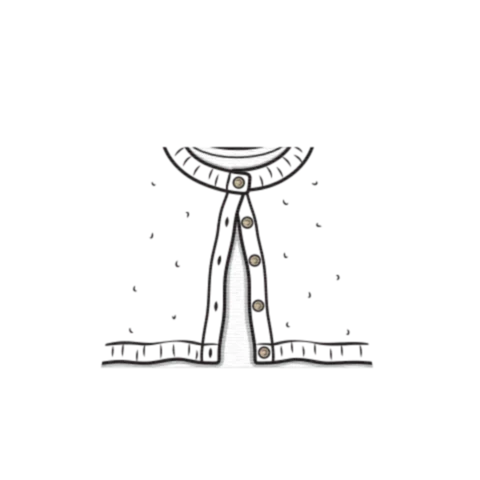 Crew Neck Cardigan - Custom Design Minifigure Torso - Image 31