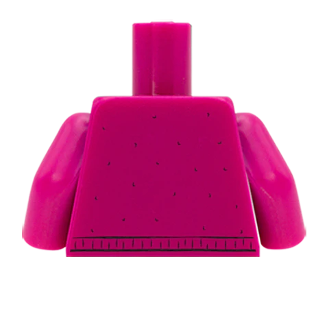 Crew Neck Cardigan - Custom Design Minifigure Torso - Image 42