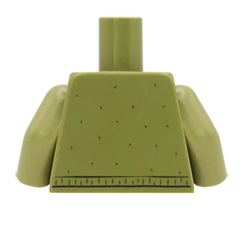 Crew Neck Cardigan - Custom Design Minifigure Torso - Image 46