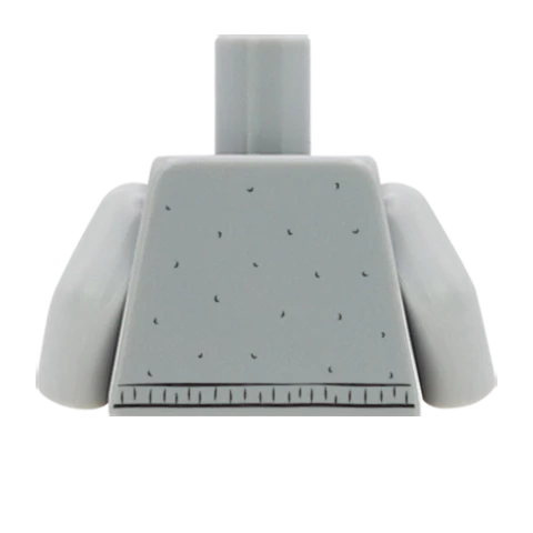 Crew Neck Cardigan - Custom Design Minifigure Torso - Image 48