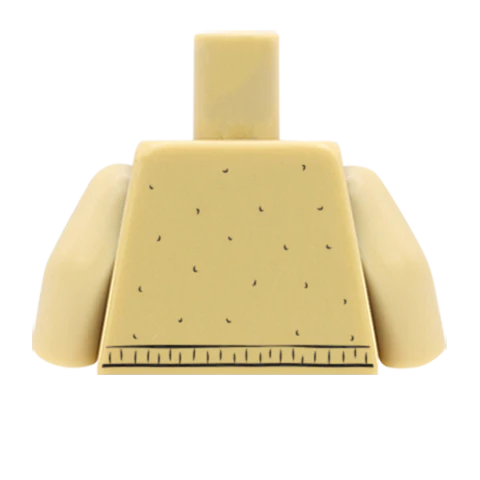 Crew Neck Cardigan - Custom Design Minifigure Torso - Image 49