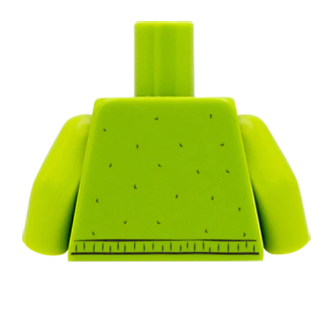Crew Neck Cardigan - Custom Design Minifigure Torso - Image 50