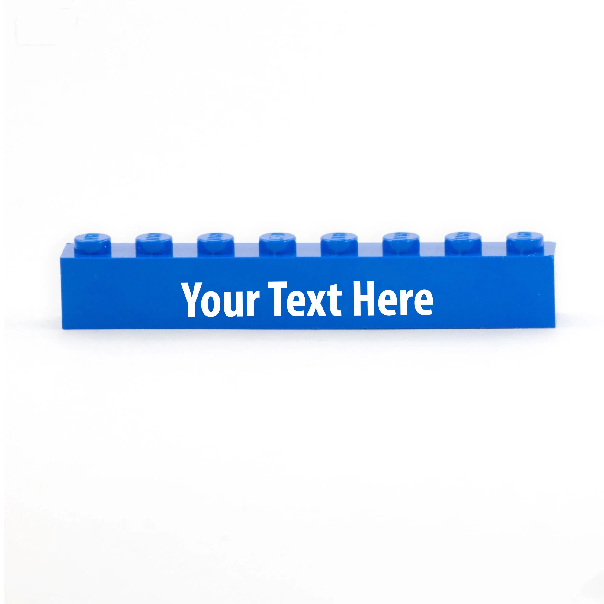 Custom Design 1 x 8 Brick (Choice of Colours) with a Name or Message - Custom Printed Brick - Image 5