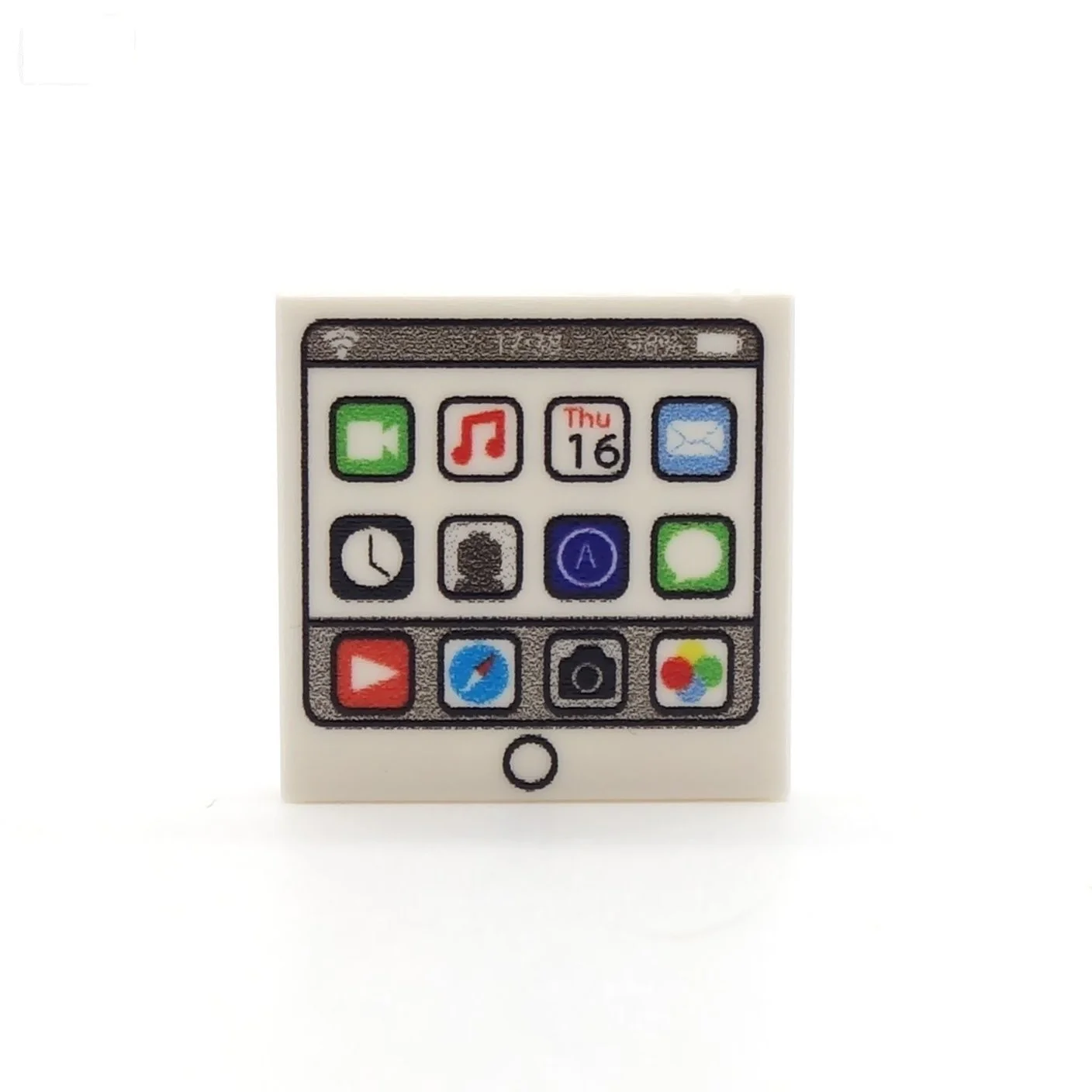 Tablet (White) - Custom Designed Tile