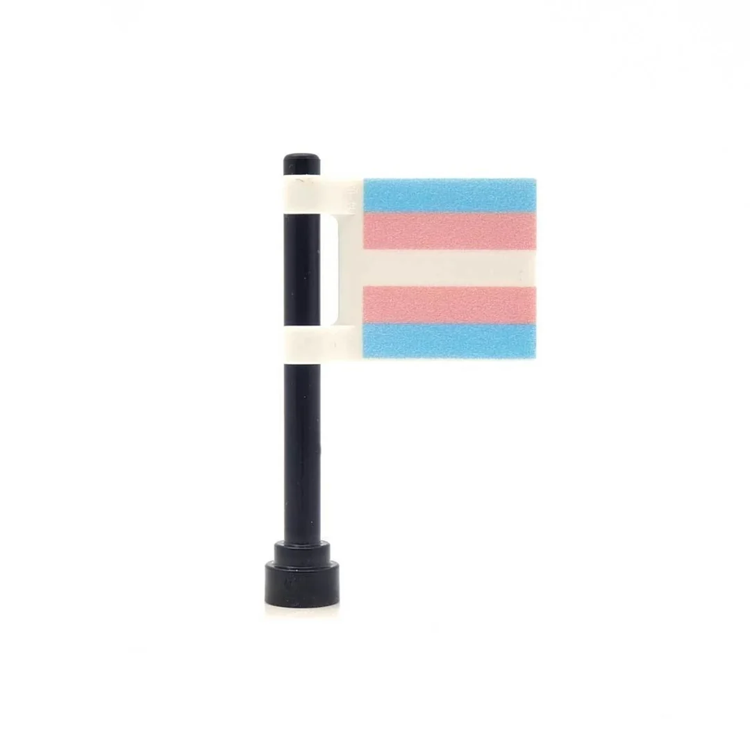 Custom Printed Transgender Pride Flag - Custom LEGO Flag