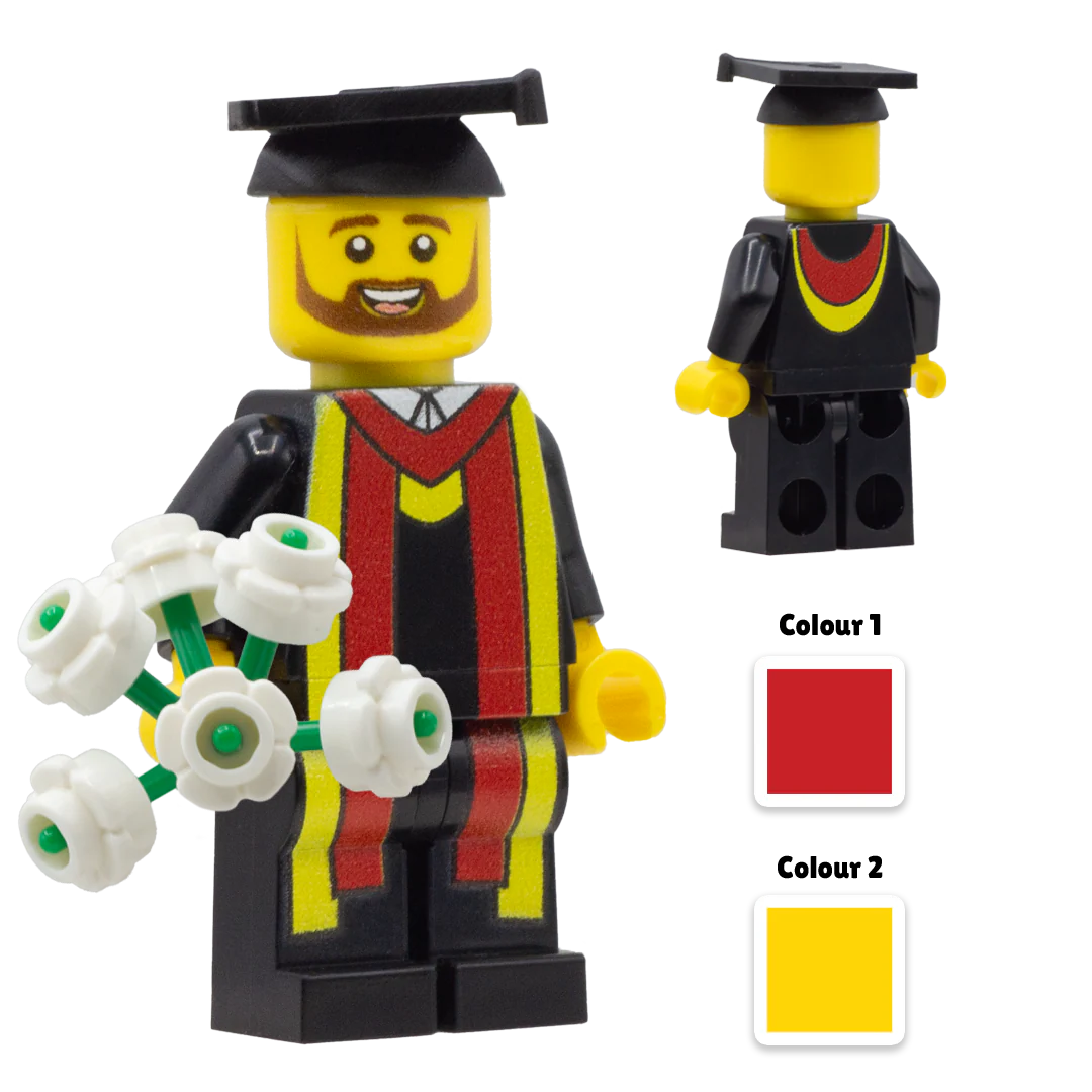 Customisable Graduate Fig - Custom Design Minifigure - Image 14