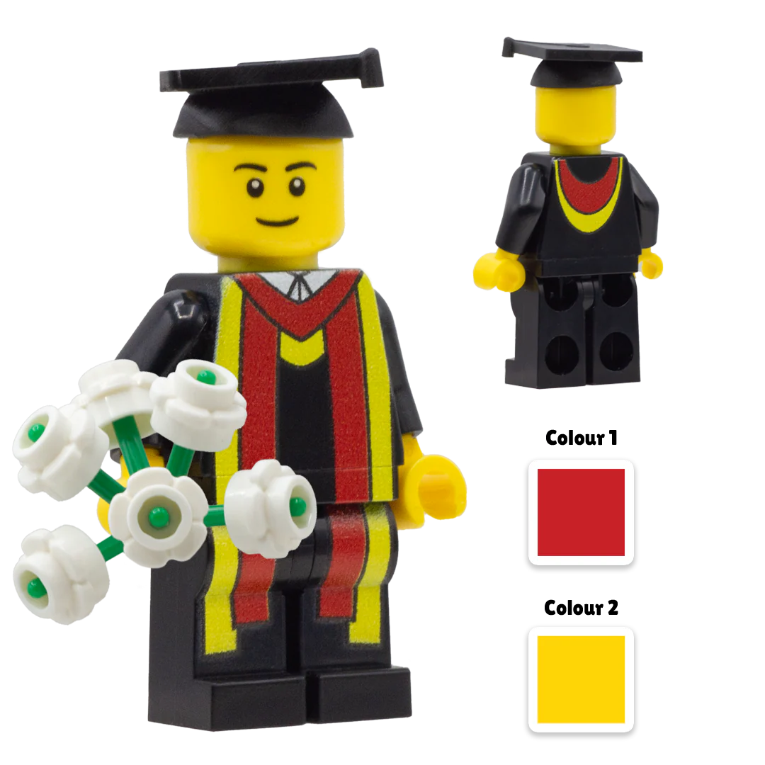 Customisable Graduate Fig - Custom Design Minifigure - Image 22
