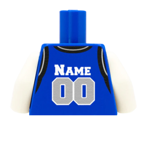 Dallas Mavericks (West Conference) - Custom Design Minifigure Torso - Image 7